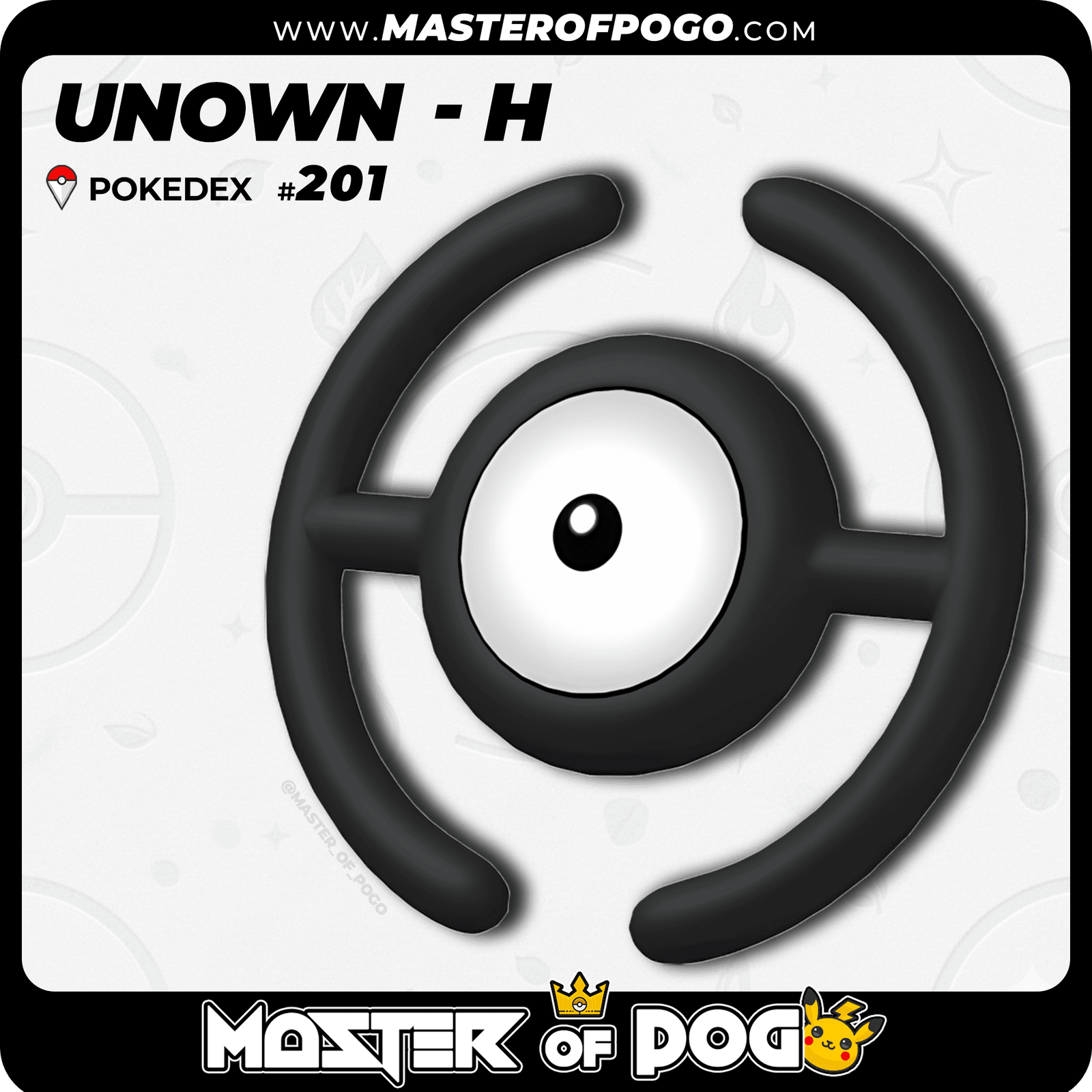 Unown - H