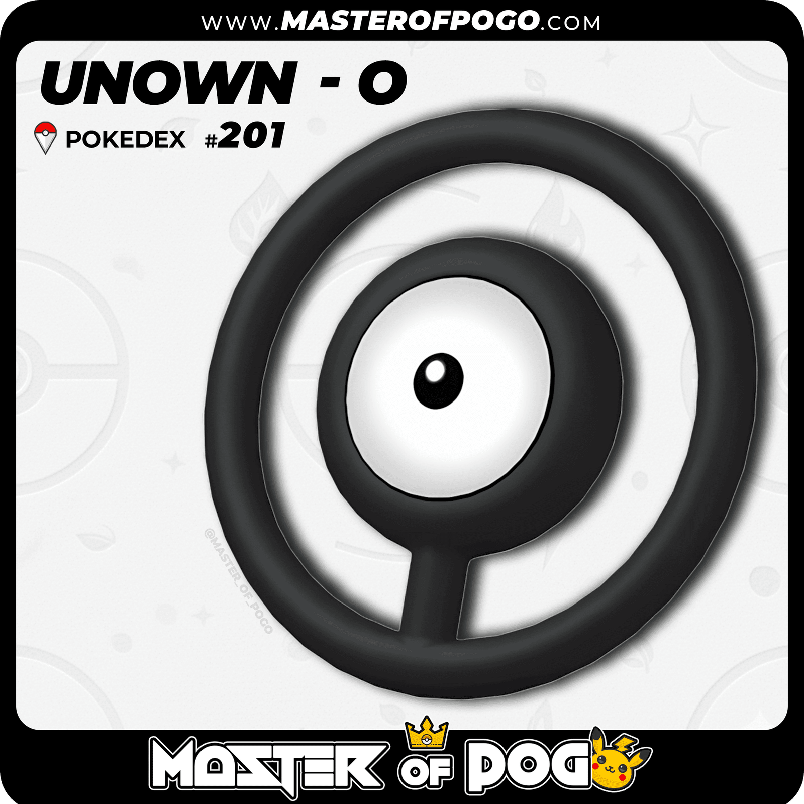 Unown - O