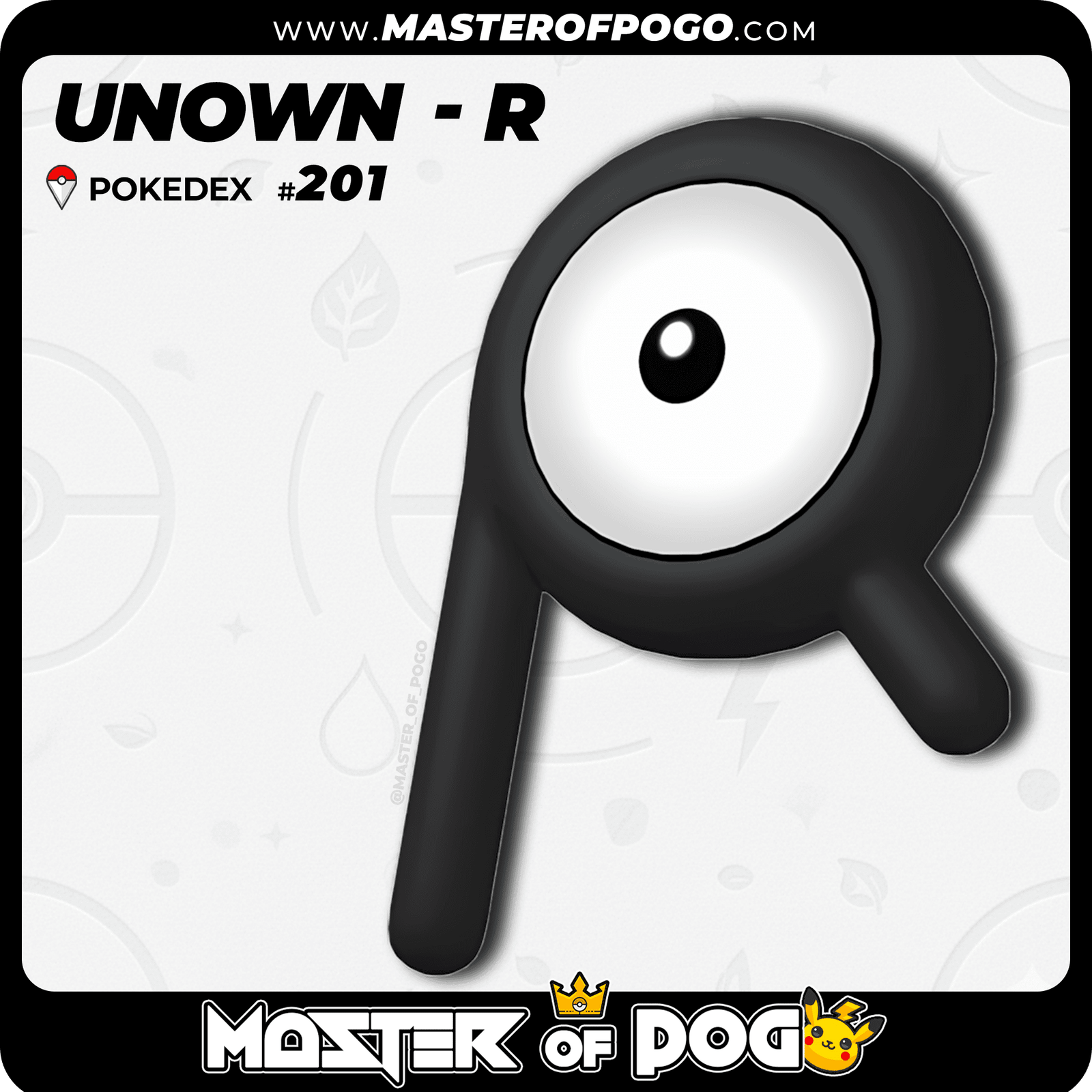Unown - R