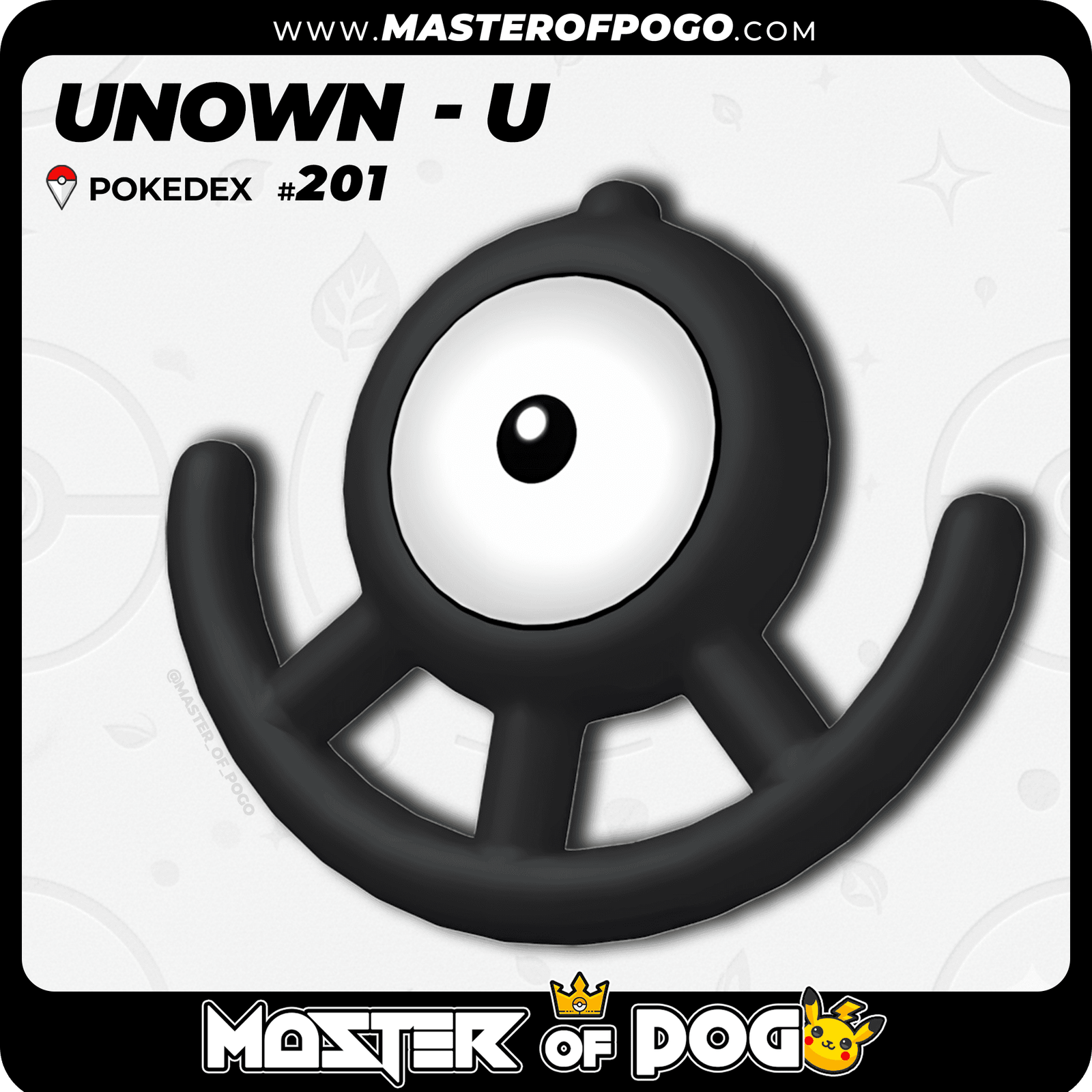 Unown - U