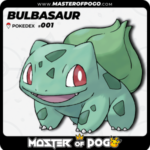 #001 - BULBASAUR