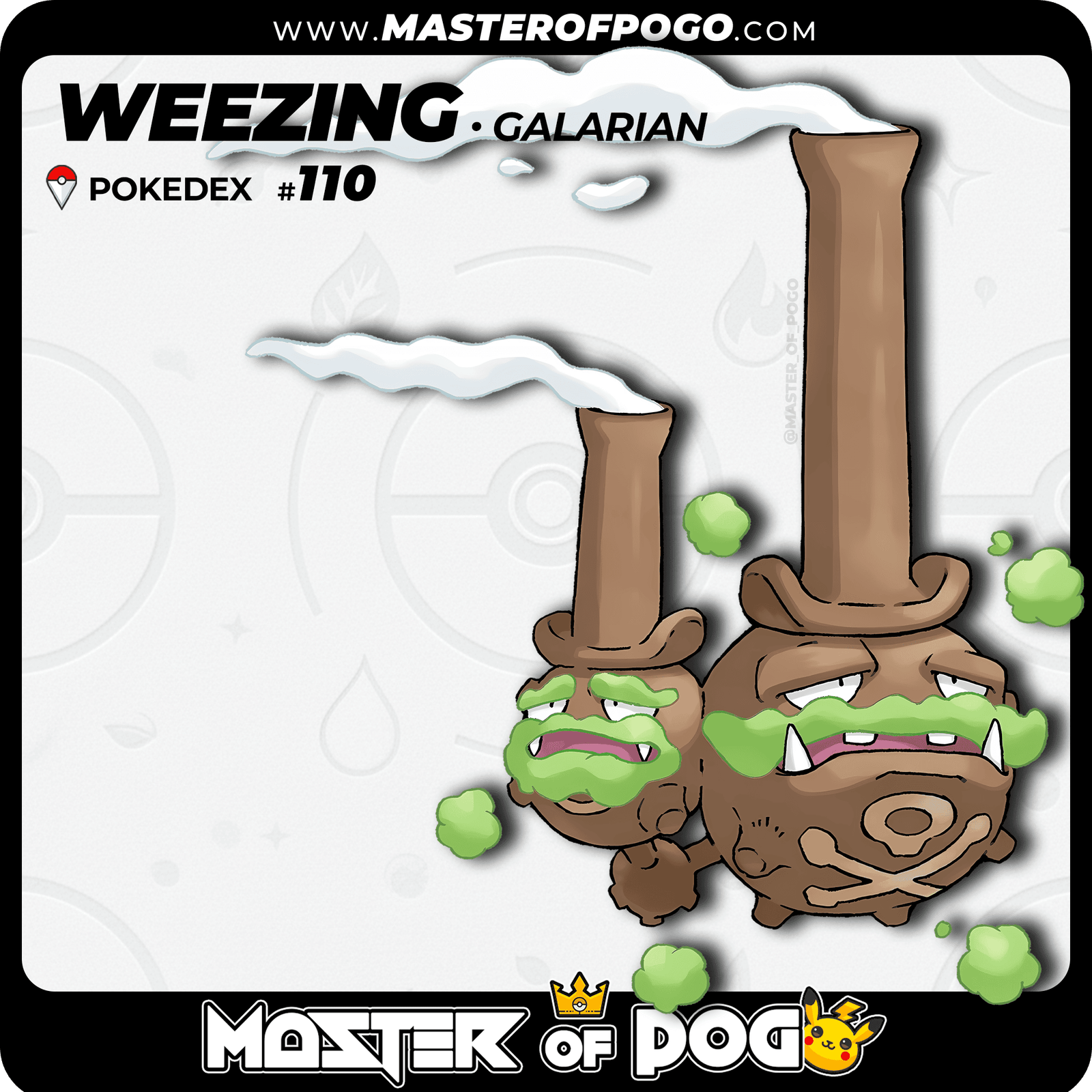 WEB POKEMON – 110 GALAR S