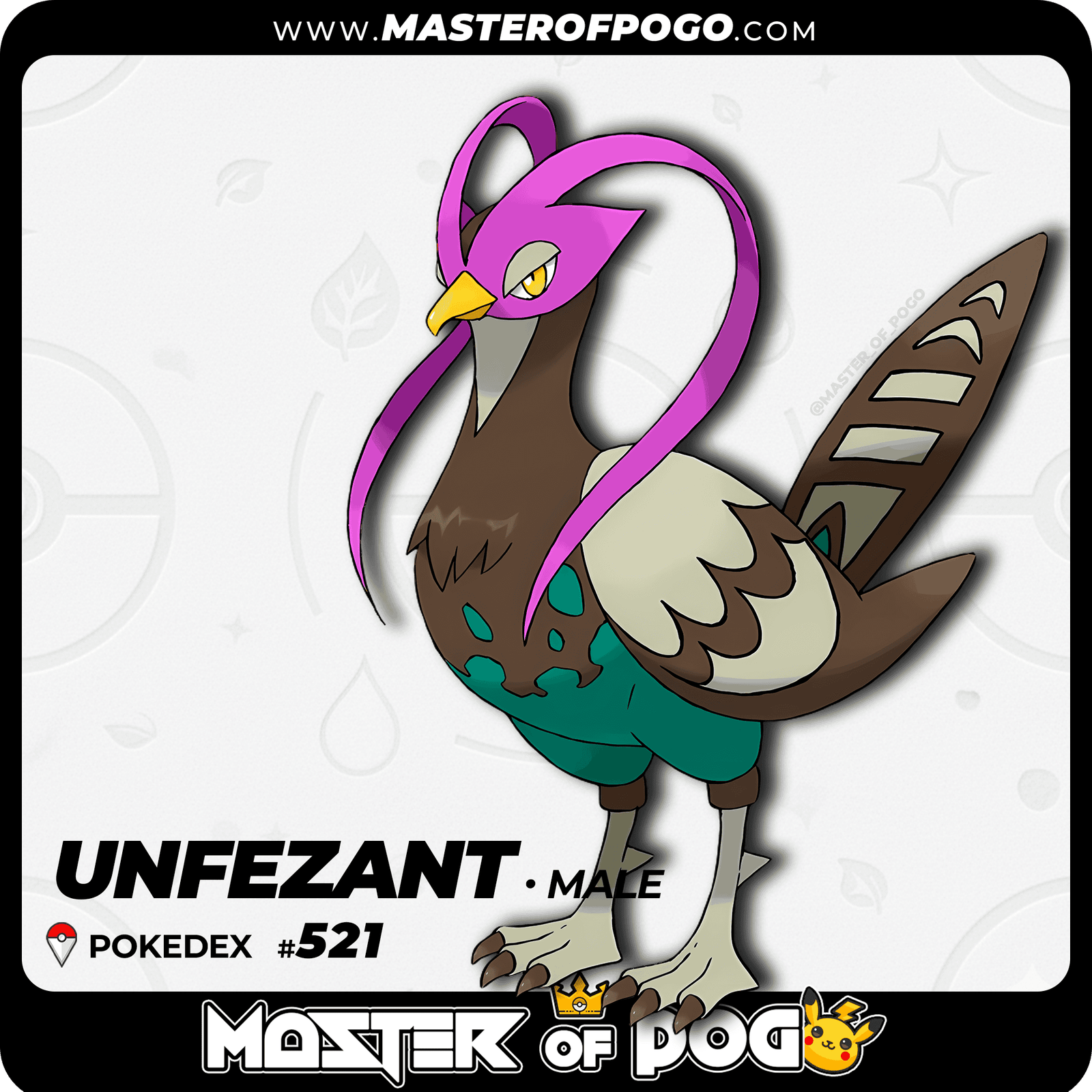 WEB POKEMON – 521 MALE S