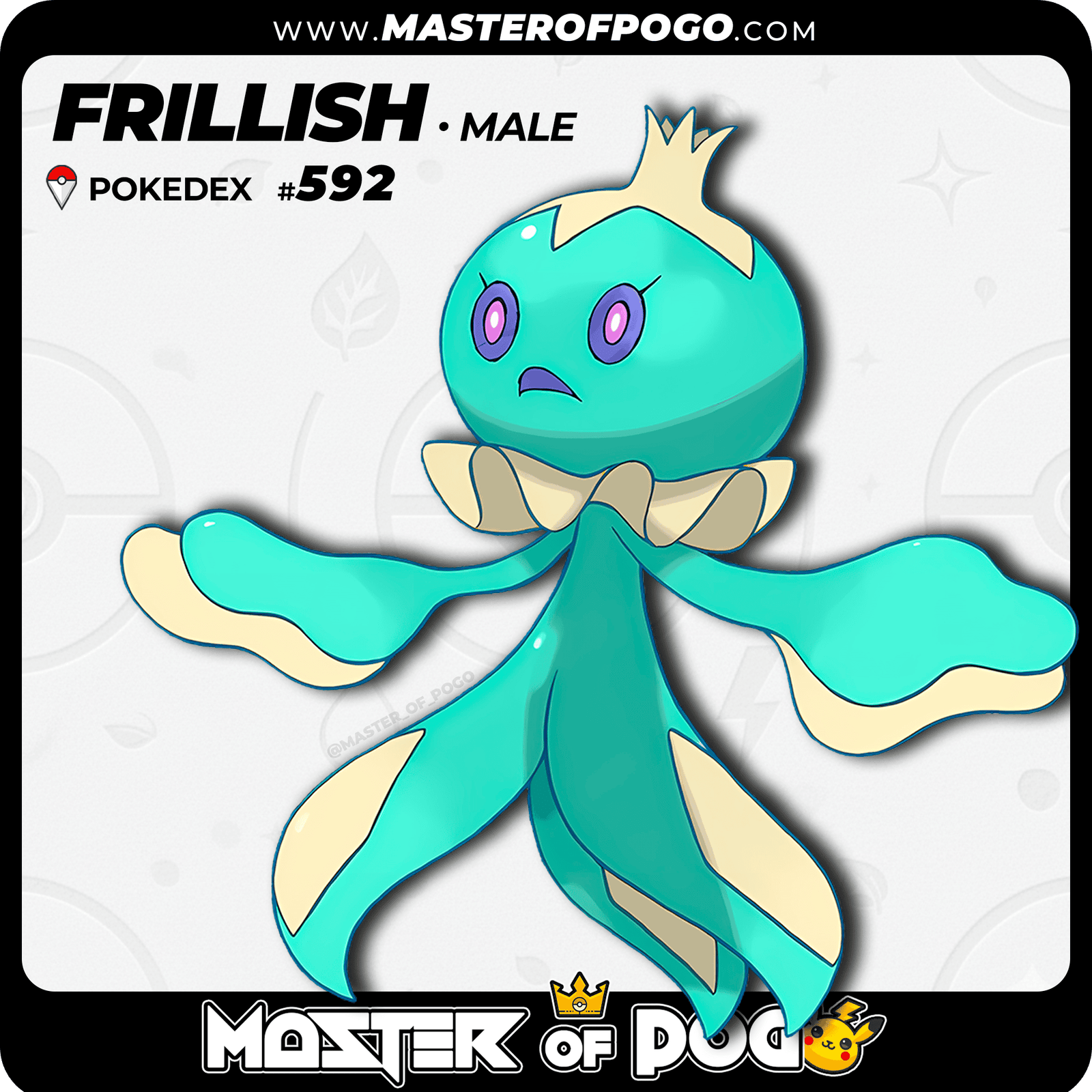 WEB POKEMON – 592 MALE S