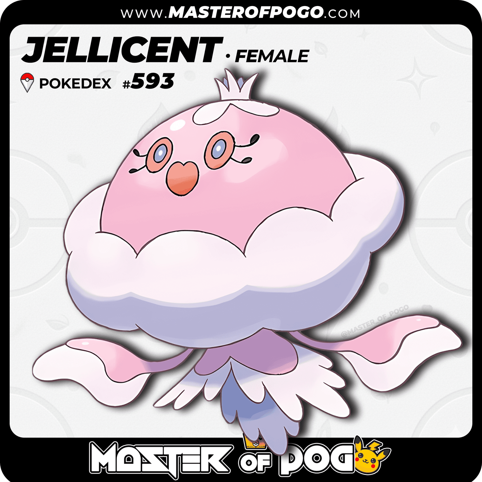WEB POKEMON - 593 FEMALE