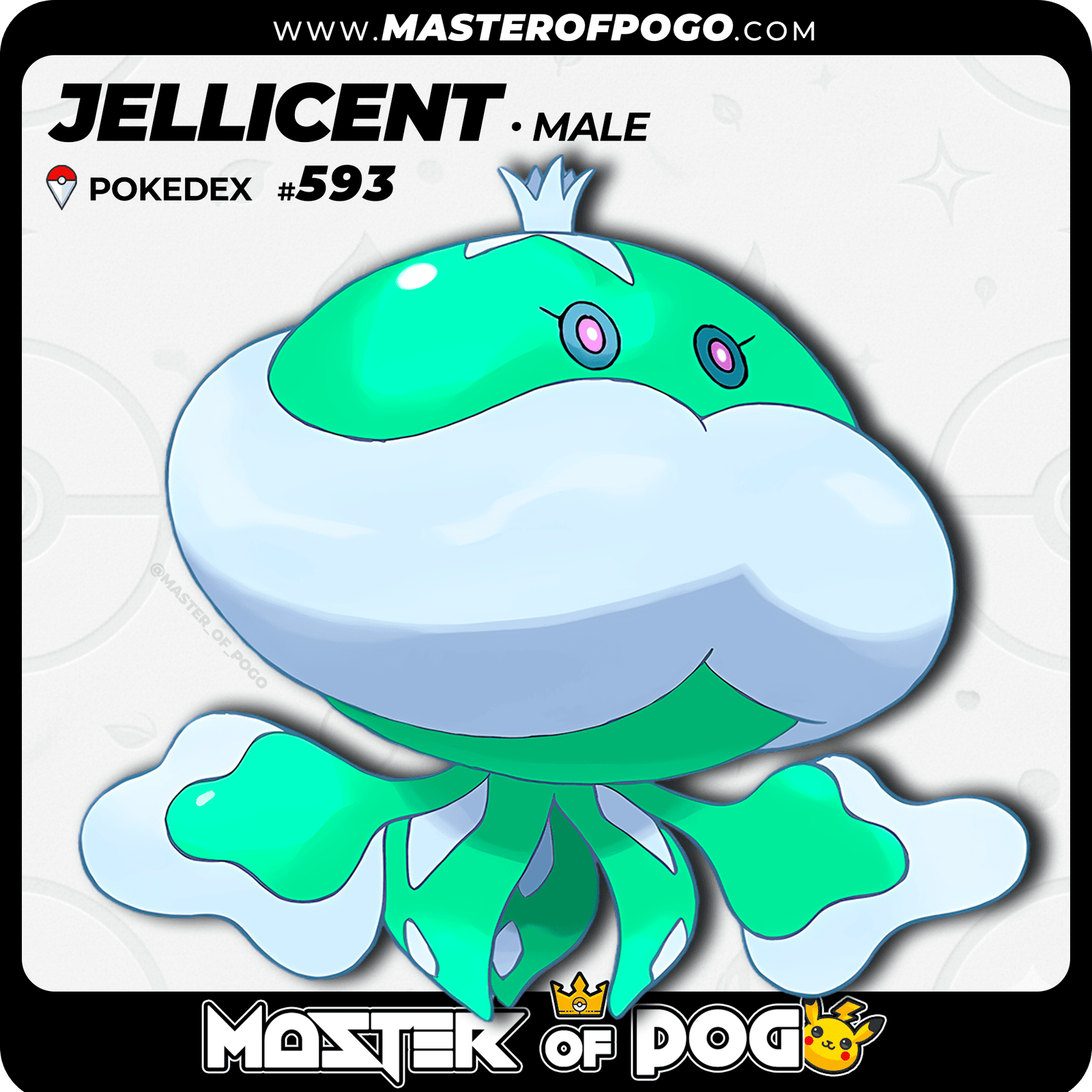WEB POKEMON – 593 MALE S