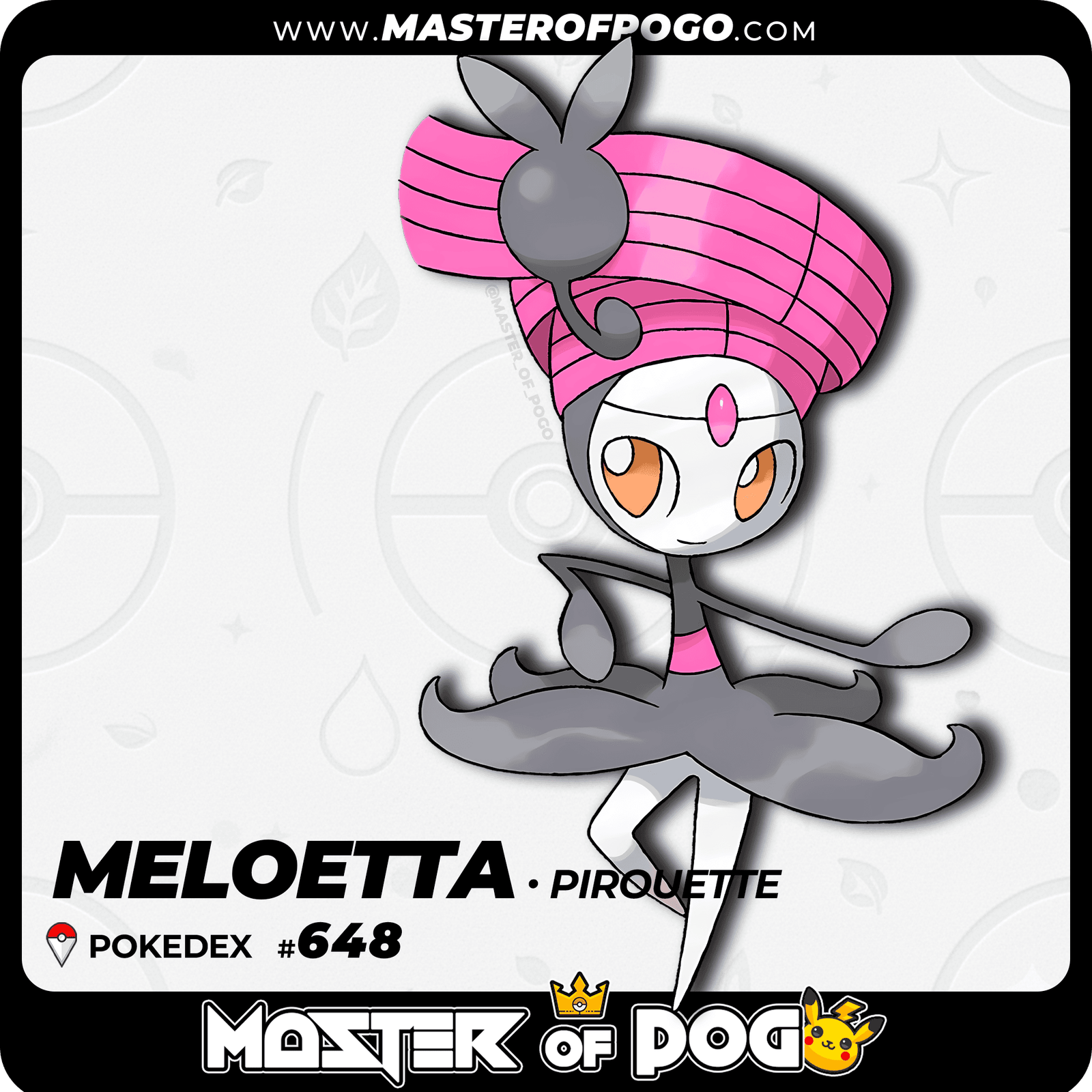 WEB POKEMON – 648 PIROUETTE S