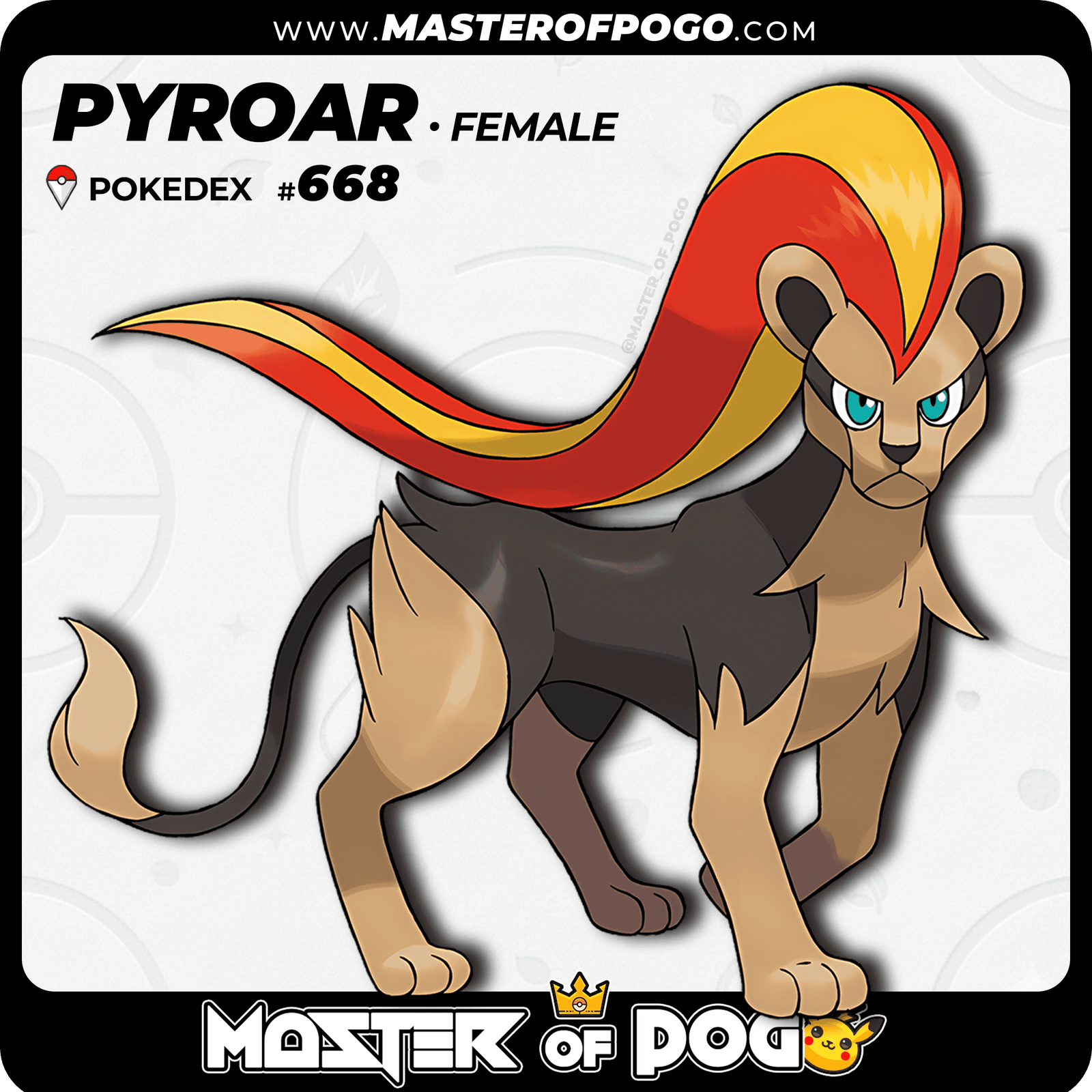 WEB POKEMON - 668 FEMALE
