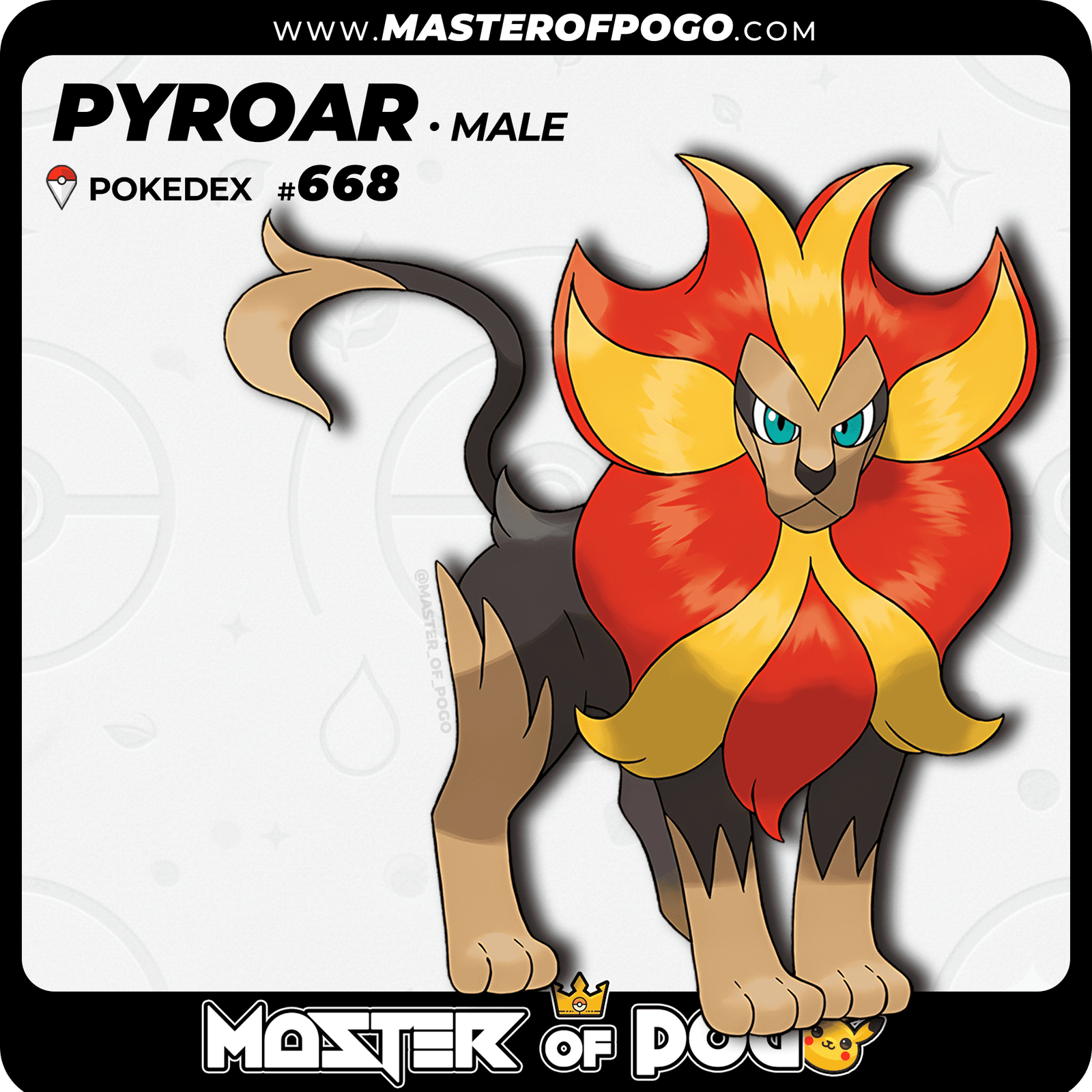 WEB POKEMON - 668 MALE