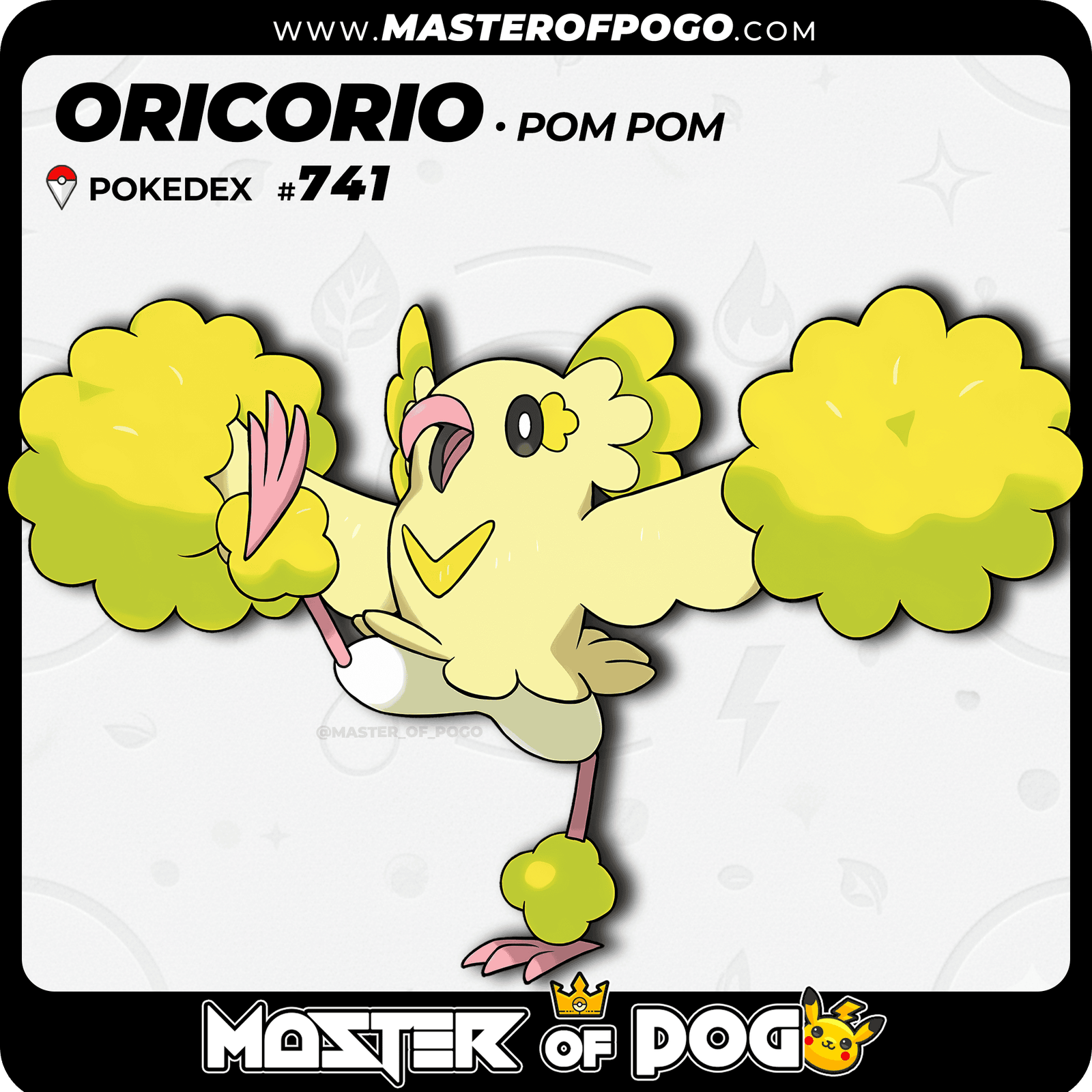 WEB POKEMON - 741 POM POM