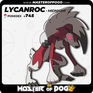 #745 - Midnight LYCANROC