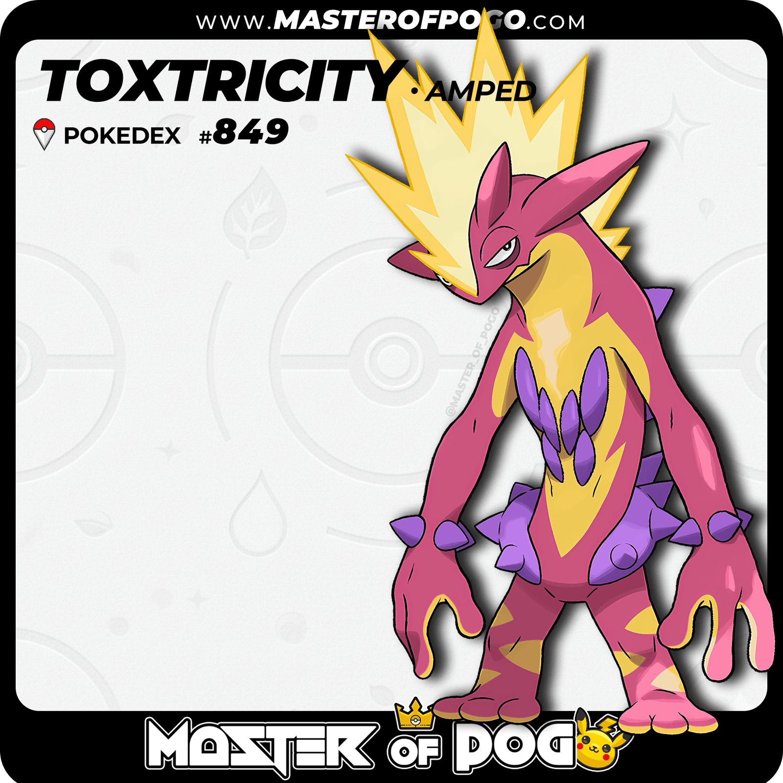 WEB POKEMON – 849 AMPED S