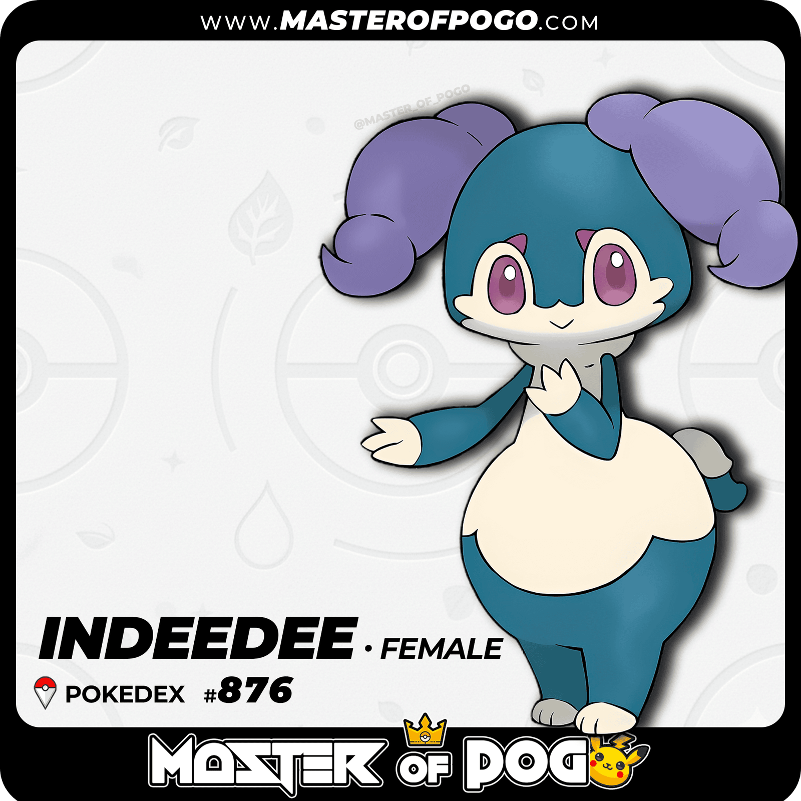 WEB POKEMON – 876 FEMALE S