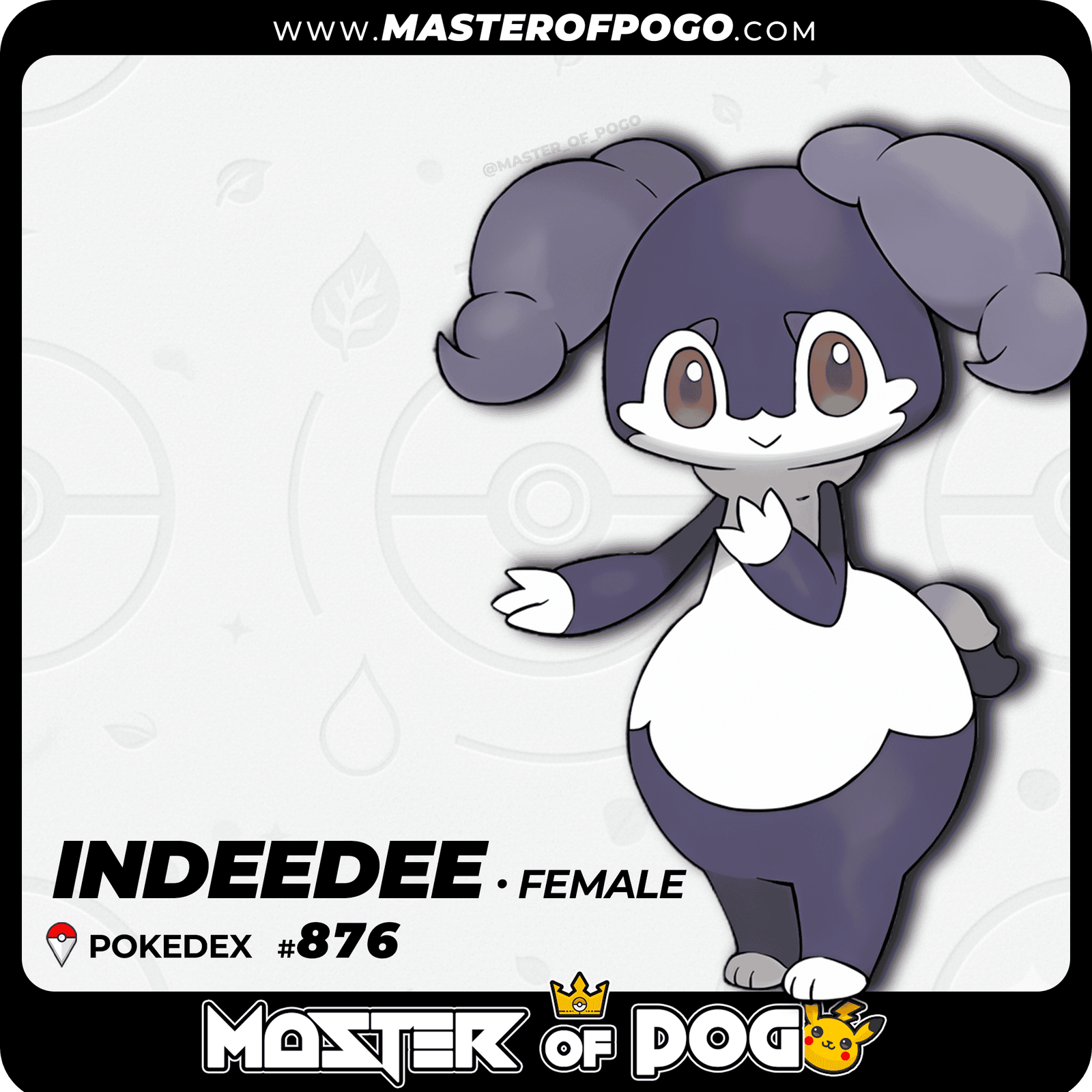 WEB POKEMON - 876 FEMALE