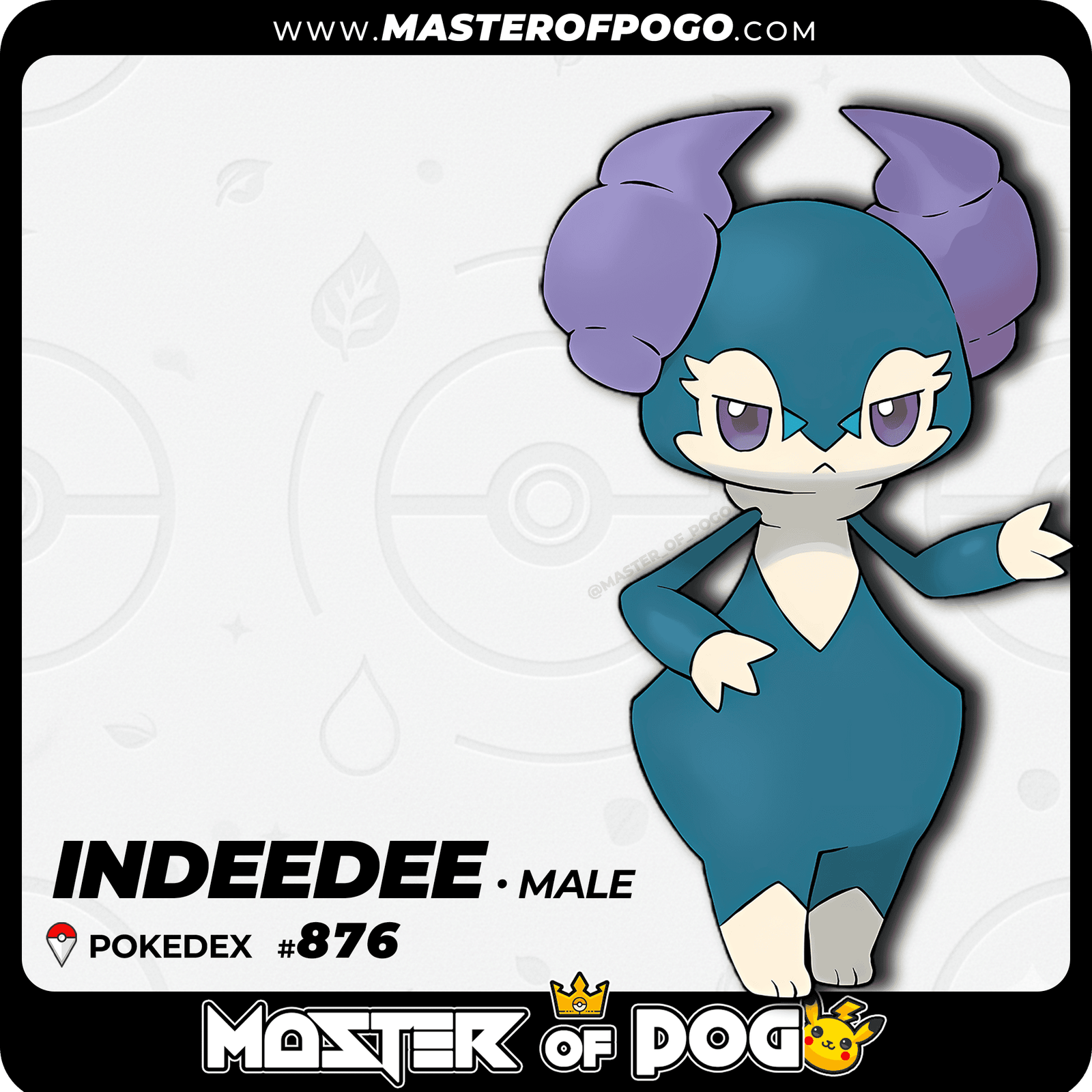 WEB POKEMON – 876 MALE S