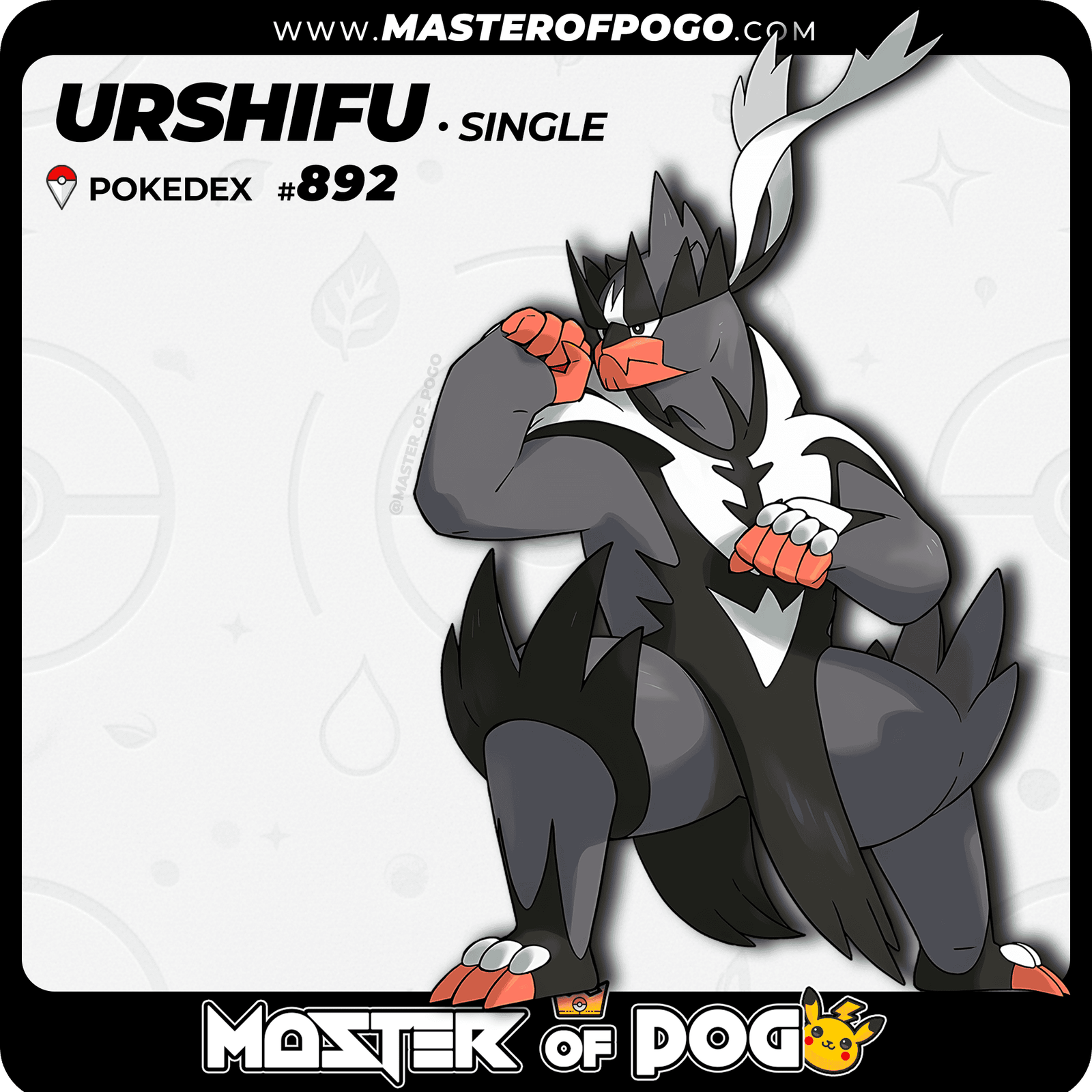 WEB POKEMON – 892 SINGLE S