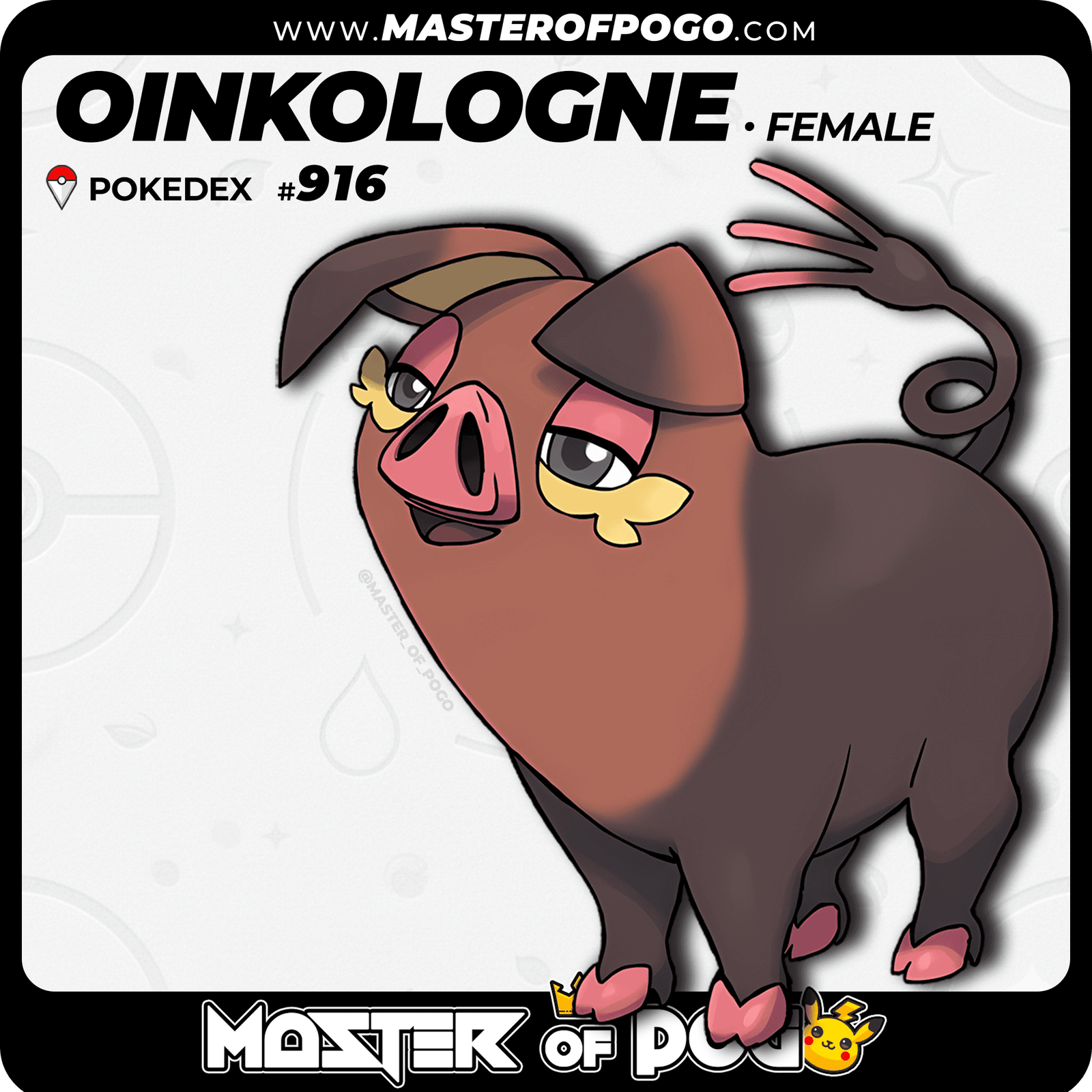 WEB POKEMON - 916 FEMALE