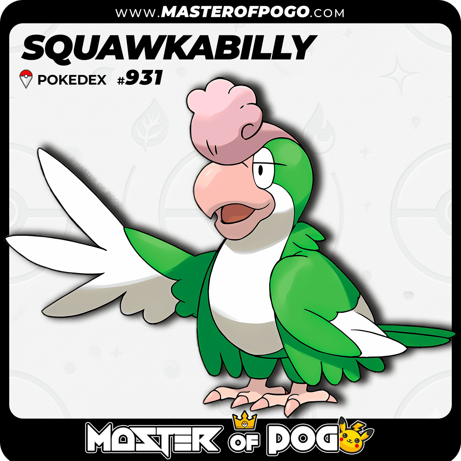 WEB POKEMON – 931 GREEN S