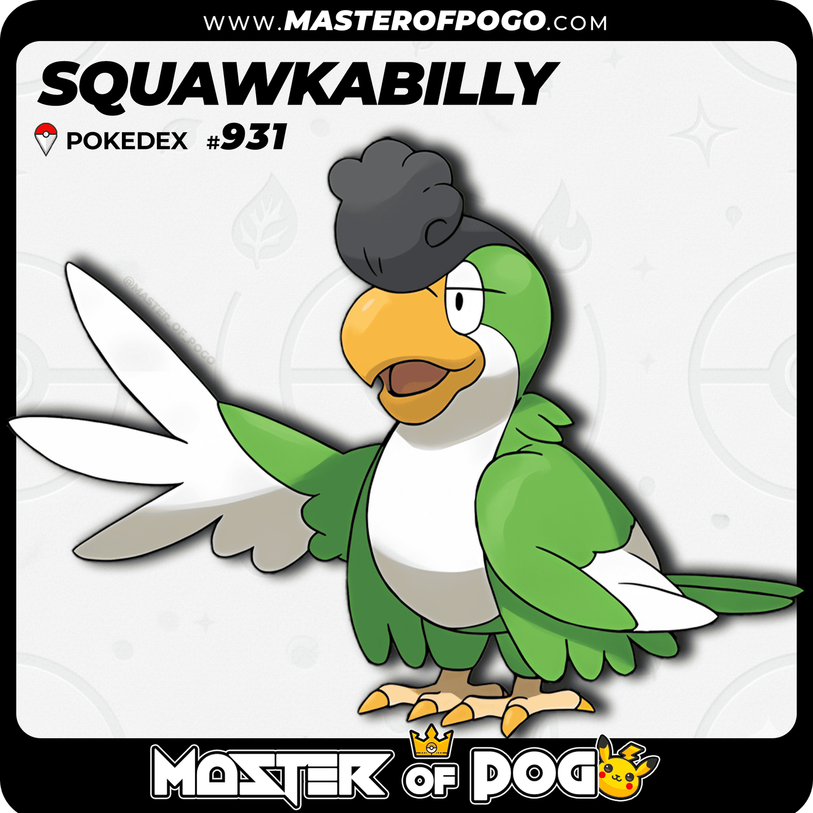 WEB POKEMON - 931 GREEN