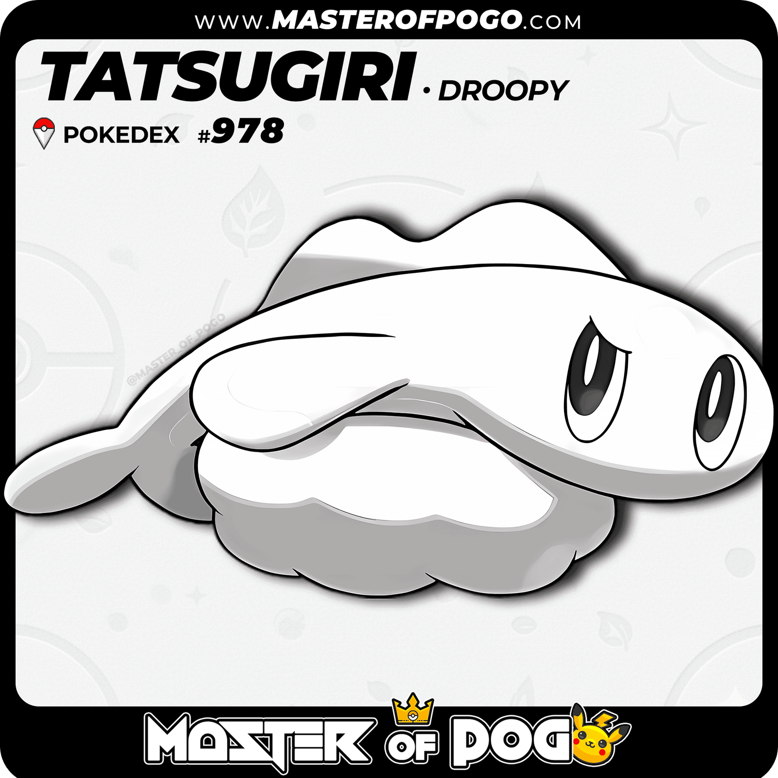 WEB POKEMON – 978 DROOPY S