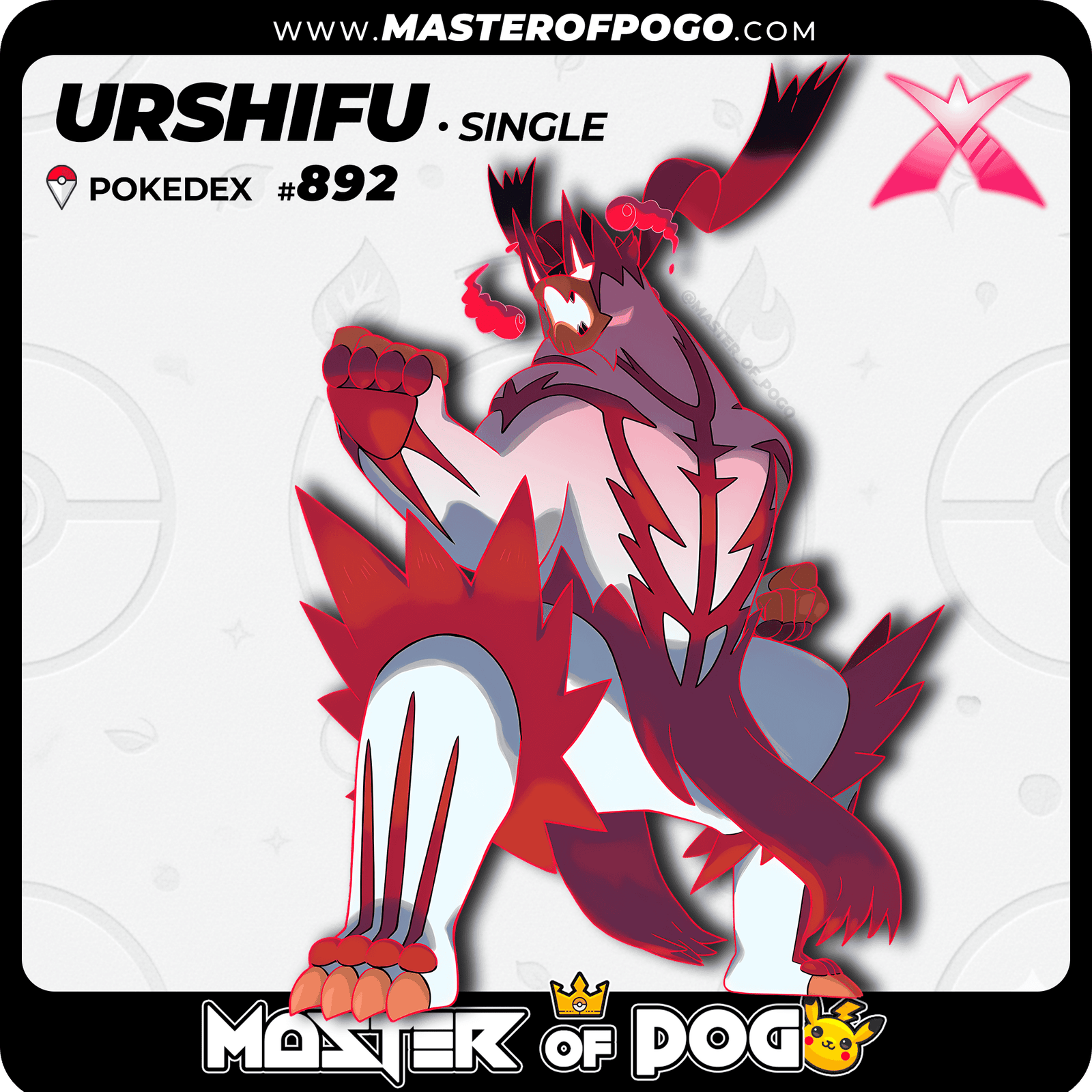 WEB POKEMON – GIGANTAMAX 892 SINGLE S