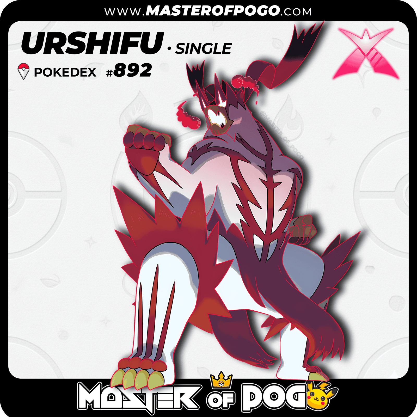 WEB POKEMON - GIGANTAMAX 892 SINGLE