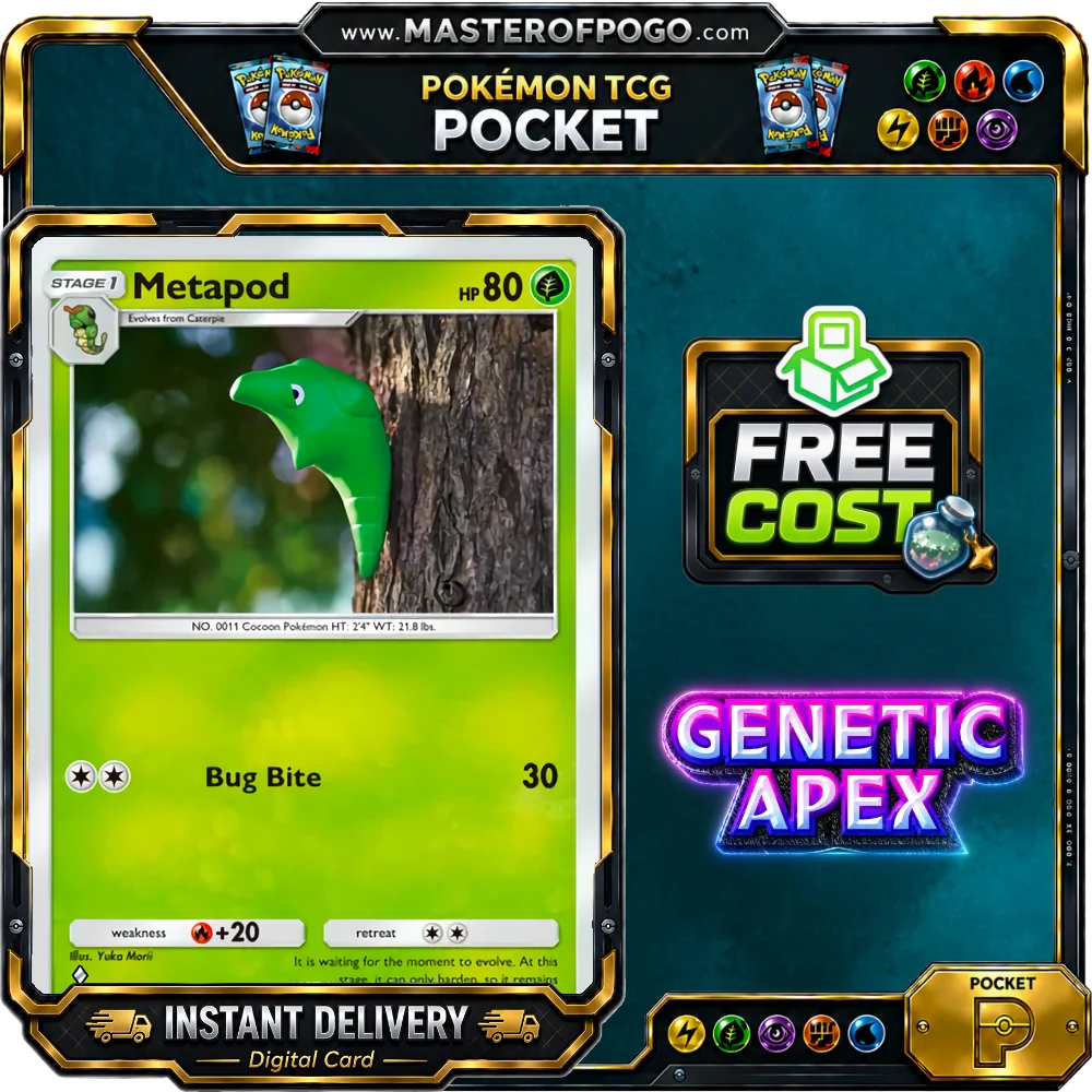 A1-006 — Metapod — alternate view