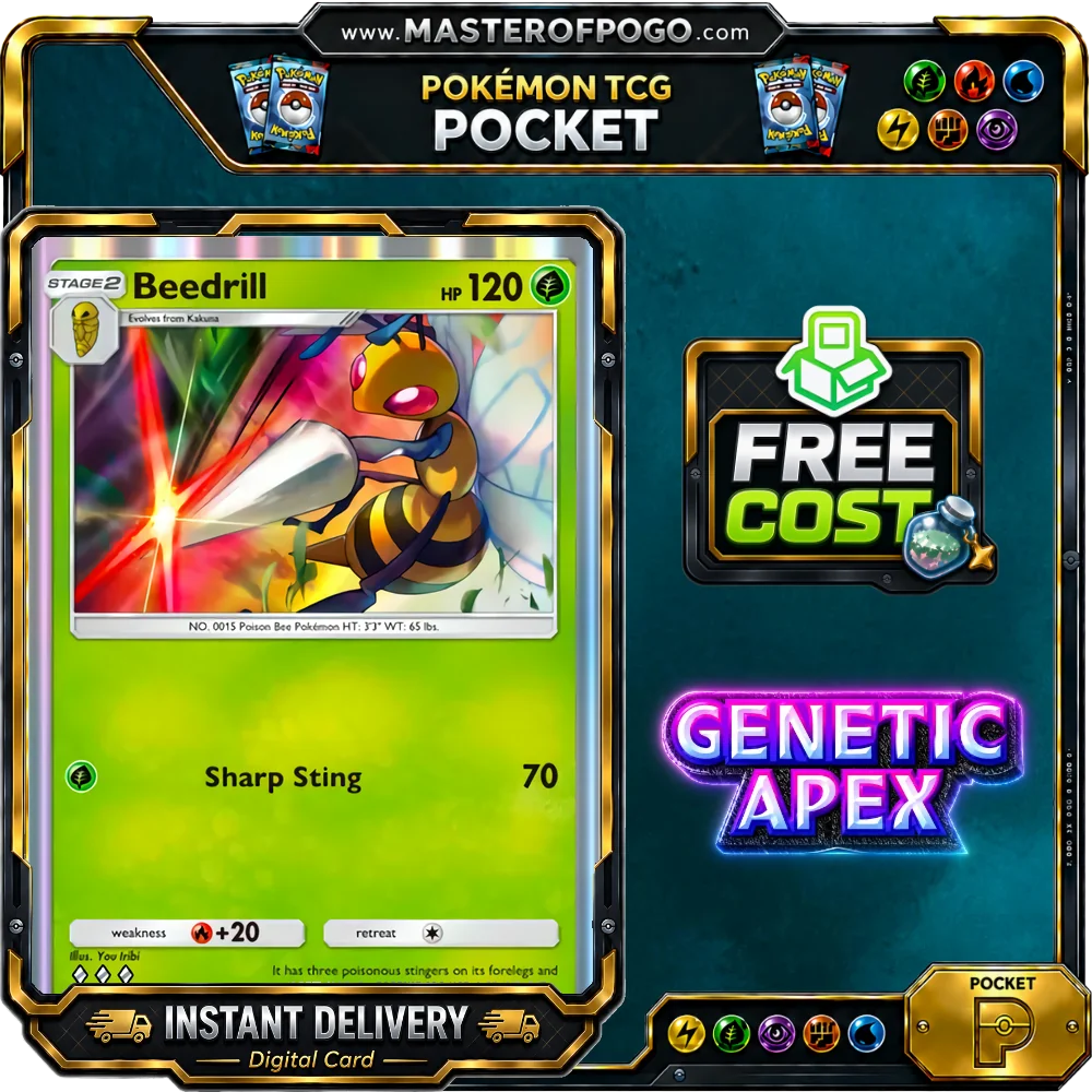 A1-010 — Beedrill — alternate view