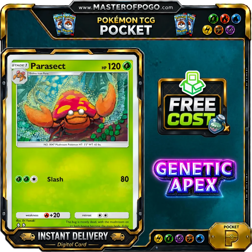 A1-015 — Parasect — alternate view
