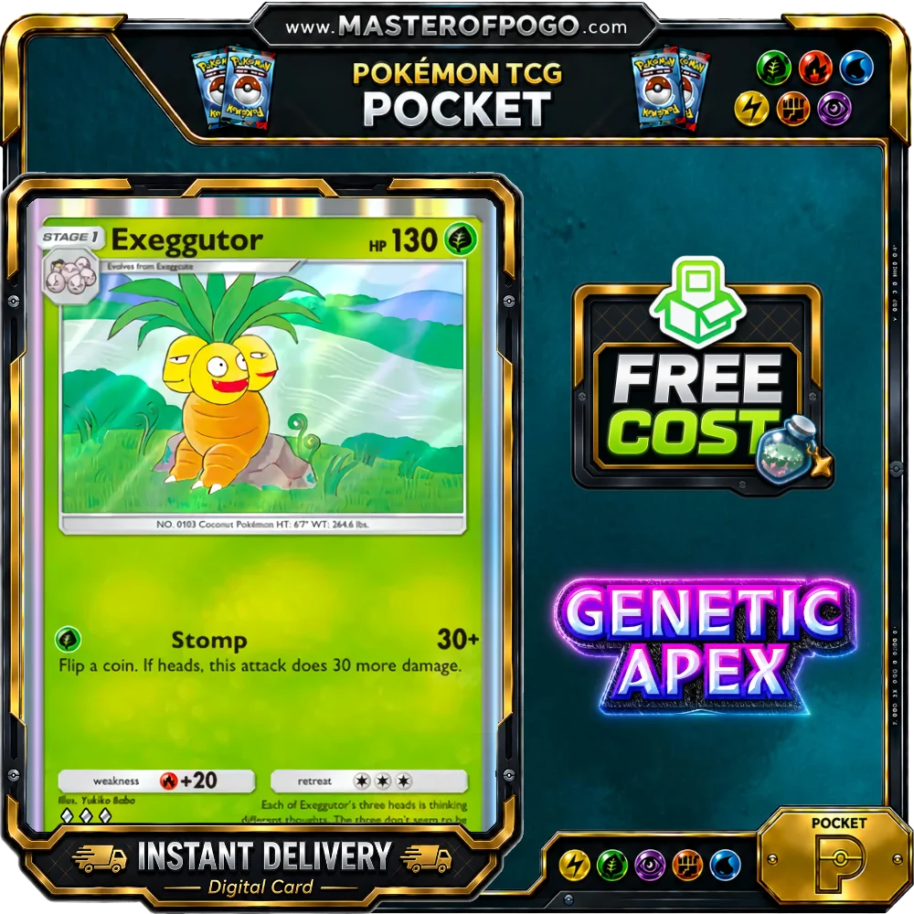 A1-022 — Exeggutor — alternate view