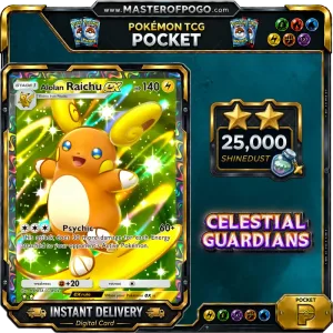 A3-185 — Alolan Raichu ex