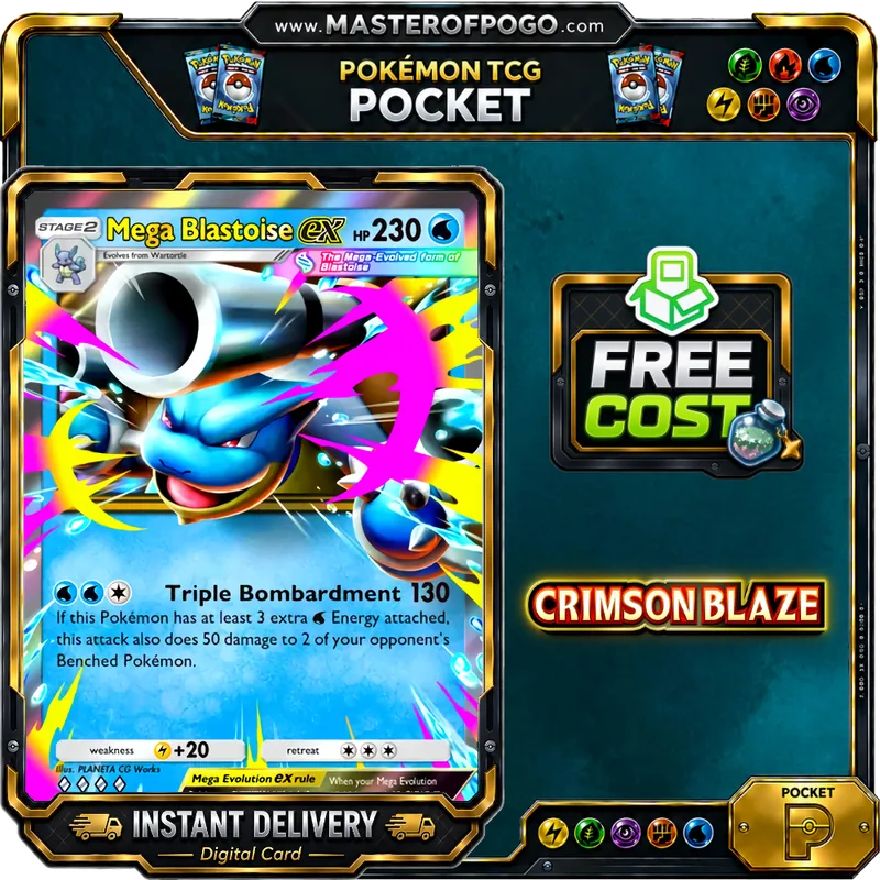 B1A-020 — Mega Blastoise ex