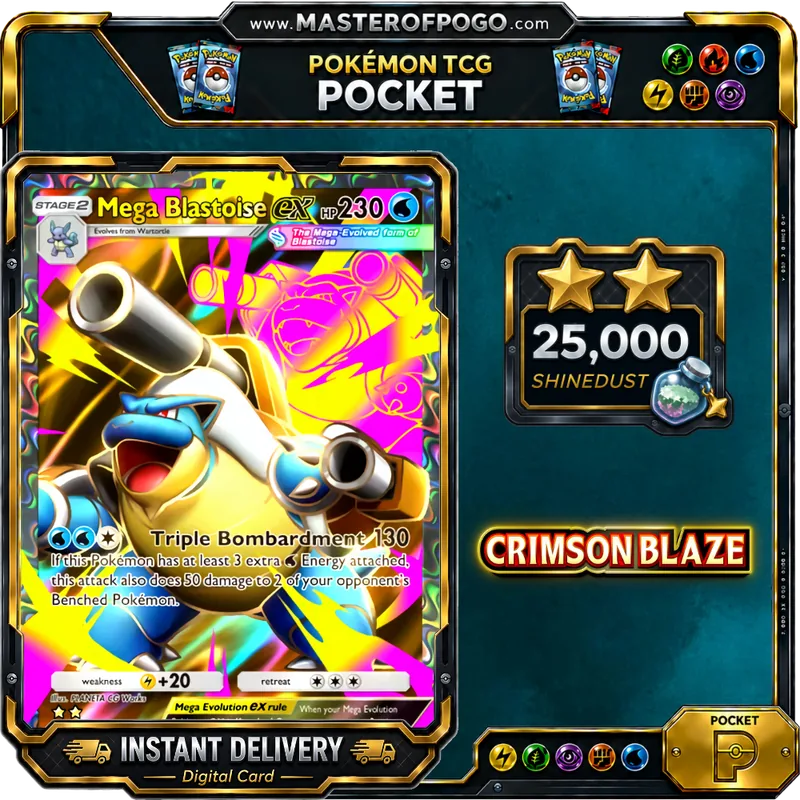 B1A-078 — Mega Blastoise ex